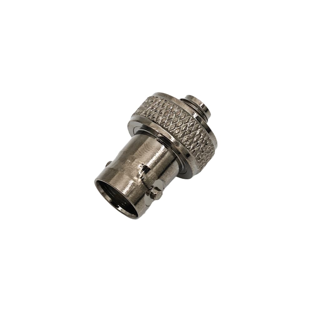 YiNiTone 2pcs SMA Female to BNC Female Connector Low Loss for Baofeng UV-5R BF-888S Quansheng UV-K6 UV-5RPlus Ham Radio Convert Adapter Walkie Talkie