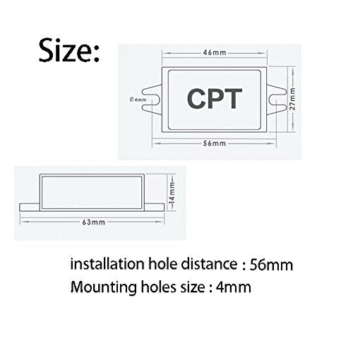 SSLHONG Mini USB DC 8-35V to DC 5V Step-Down Converter Buck Module 12V/24V to 5V 3A 15W Power Adapter