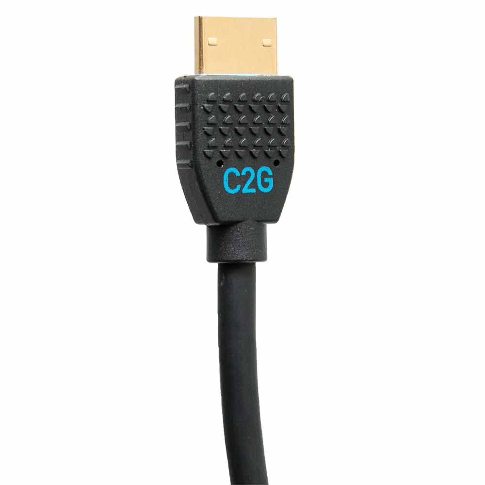 C2G 6ft Premium High Speed HDMI Cable with Ethernet - 4K 60Hz - 6 ft HDMI A/V Cable for Audio/Video Device, Home Theater System, Network Device