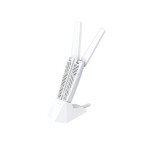 D-Link BE6500 Tri-Band Wi-Fi 7 Wireless USB 3.0 Adapter for Desktop or Laptop PC (AE65U) 2 x High Gain Antennas, 6GHz, 4K-QAM, 160MHz, WPA3 Enhanced