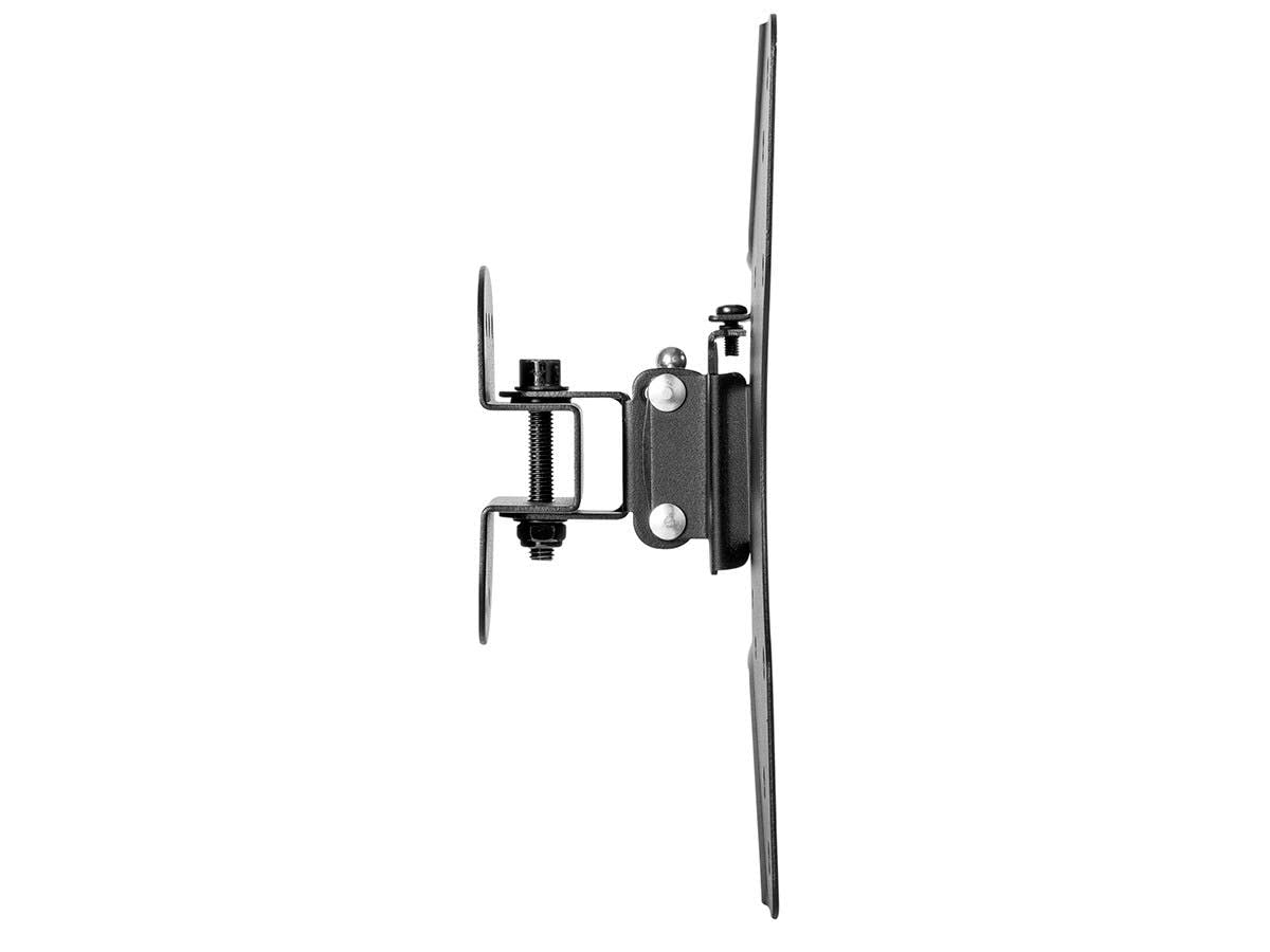 Monoprice Premium Full Motion TV Wall Mount Bracket Low Profile for 23" to 42" TVs up to 55lbs, Max VESA 200x200, Fits Curved Screens, Heavy Duty