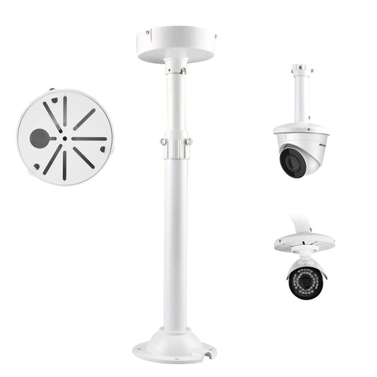 compcctv Security Camera Mount Bracket, Dome Camera Mount Universal Camera Wall Mounting Bracket /IP Camera for CCTV Security Camera, I Type (16-25