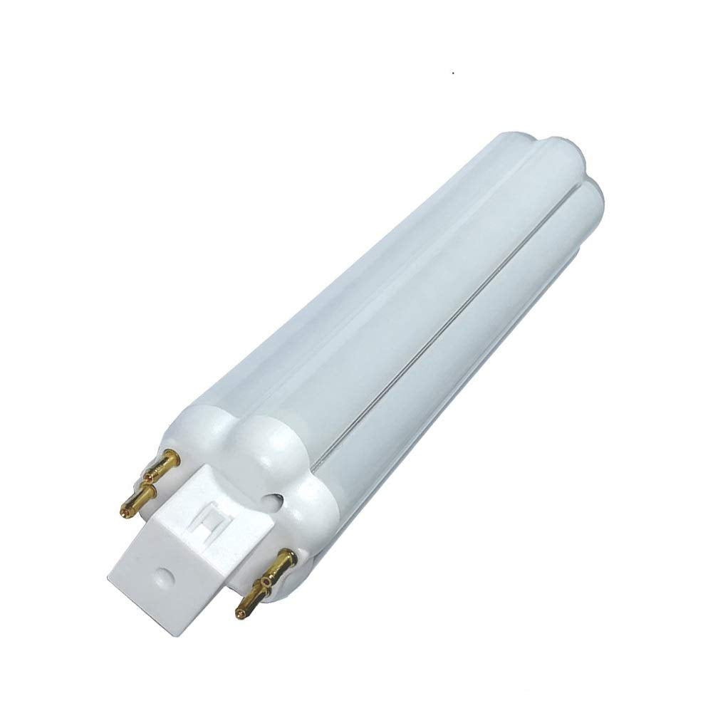 QLEE 9w Led Gx24Q Bulb 4-Pin Base PL Retrofit Lamp Natural 4000k Daylight Equivalent Gx24Q-3 20W CFL Bulb GX24 Reading Desk Table Light Downlight 360