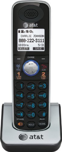 NEW ATT TL86009 ADDITIONAL HANDSET FOR THE ATTTL86109 PHONE SYSTEM (TELEPHONE ACCESS PACKAGED)