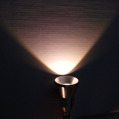 BiNFU 3W Gooseneck Bedside Reading Light, Wall/Headboard Mounted LED Art Gallery Display Lamp with Switch, Chrome(Plug)