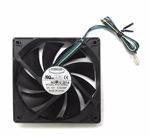 Everflow 120x120x25mm 12V 9-Blade PWM Fan # R121225BU