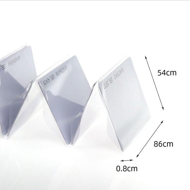 YARONGTECH RFID Card Proximity access control 125khz Blank 0.9mm Thin EM4100 Chip (pack of 100)