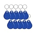 20 PCS 13.56 MHz UID Writable Rewritable Clone IC Smart Keychain, Compatible with MIFARE Classic 1K, RFID Blank Tag for Access Control Key Tag