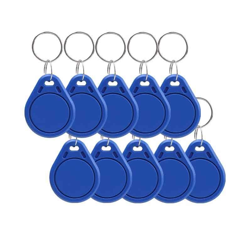 20 PCS 13.56 MHz UID Writable Rewritable Clone IC Smart Keychain, Compatible with MIFARE Classic 1K, RFID Blank Tag for Access Control Key Tag