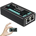 VIMIN 2-Port Gigabit PoE Extender, 1 in 2 Out Indoor PoE Repeater Support IEEE802.3af/at with 1000Mbps, Extend Additional 100m(328ft) of Power