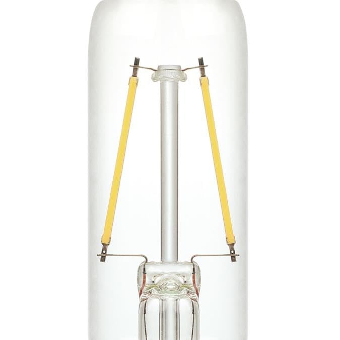 Westinghouse Lighting 5339000 3.5 Watt (60 Watt Equivalent) T10 Dimmable Clear Filament LED Light Bulb, Medium Base