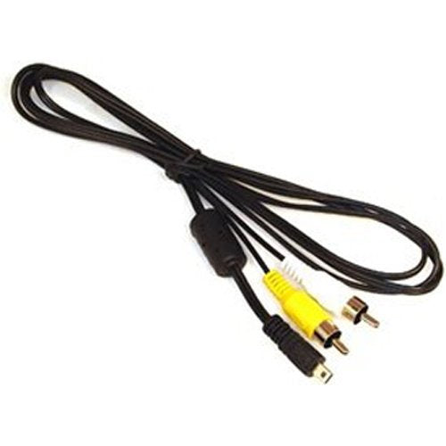 MPF Products A/V AV Audio Video Cable Cord Replacement Compatible with Select Konica Minolta DiMAGE Digital Cameras (Compatible Models Listed Below)