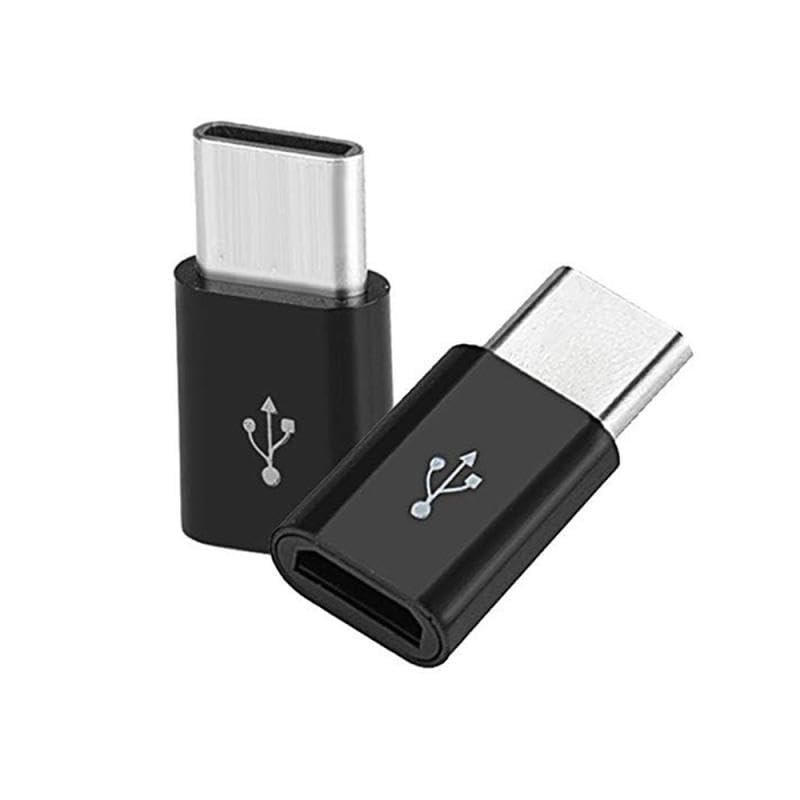 Replacement for Samsung Galaxy S22 S21 S20 S10 S8 Plus USB C Adapter (4-Pack), Micro USB to USB Type C Fast Charging Connector