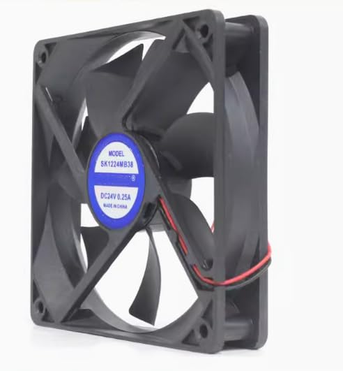 SK1224MB38 DC24V 0.25A 120x120x25mm 2-Wire Inverter DC Cooling Fan