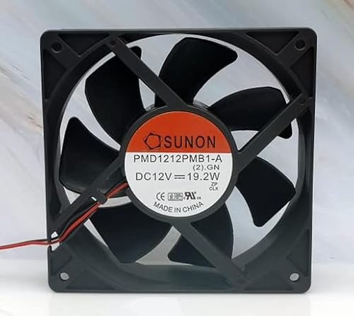 1 PCS PMD1212PMB1-A DC12V 22.2W 120×120×38mm 2-Wire Inverter Cooling Fan