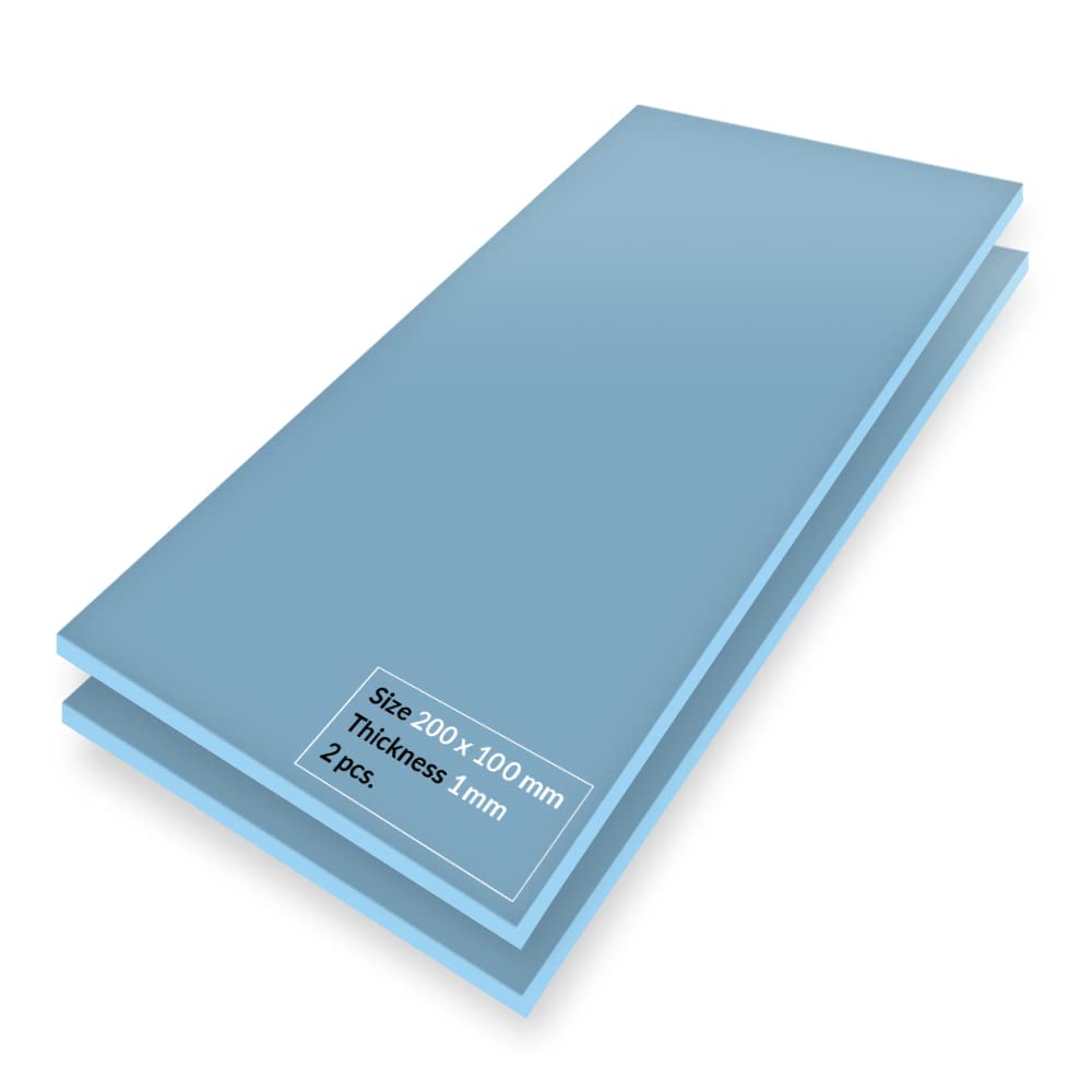 ARCTIC TP-3: Premium Performance Thermal Pad, 200 x 100 x 1.0 mm (2 Pack)