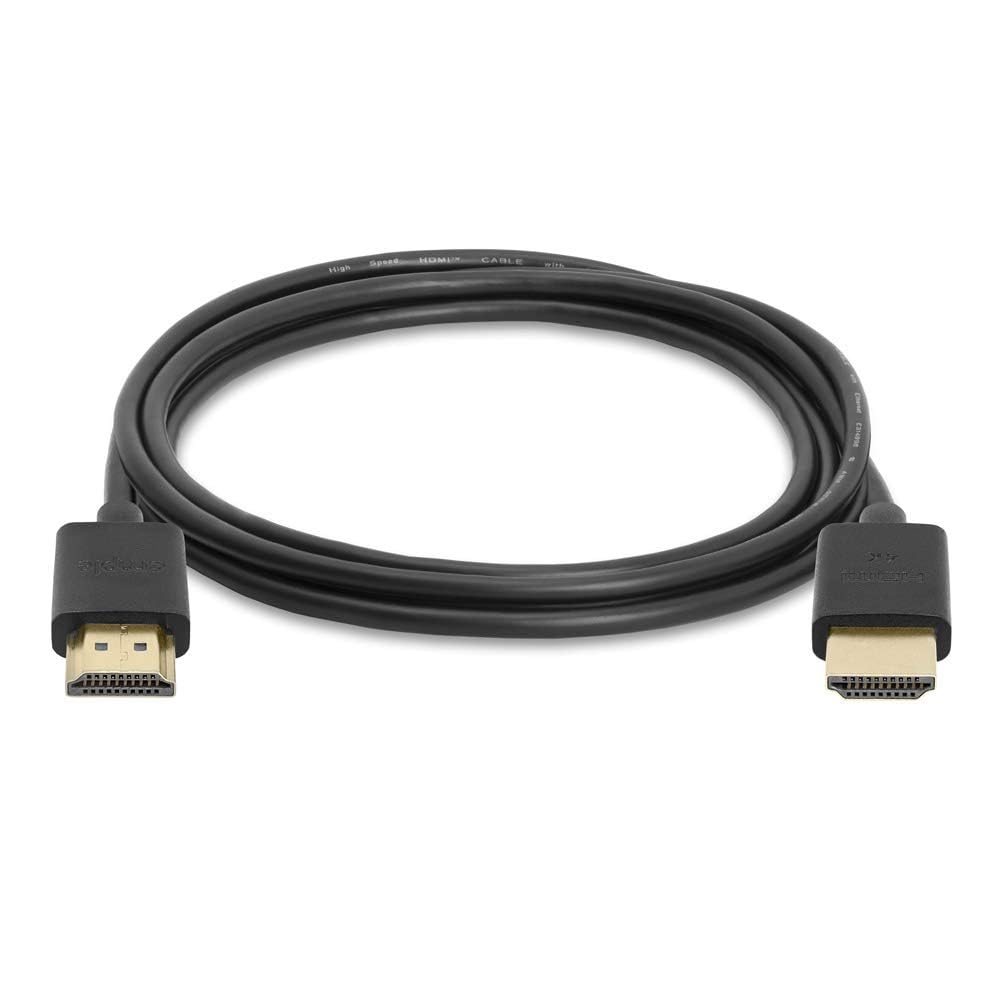 Cmple - Ultra Slim High Speed 4K HDMI Cable 6ft 4K@60Hz 18Gbps HDMI 2.0 Cord HDR Support Gold-Plated Flexible
