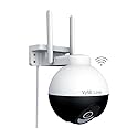 Vyze-Link Security Camera Outdoor with Auto Tracking, 360° PTZ Wireless WiFi Plug-in Camera with Starlight Night Vision,2K Home Surveillance Camera