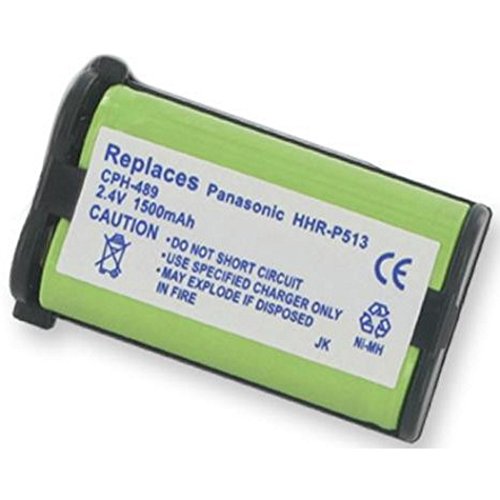 Radio Shack 23-967 Cordless Phone Battery 2.4 Volt, Ni-MH 1500mAh - Replacement For PANASONIC HHR-P513