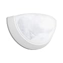 Euri Lighting EIN-WL51WH-1020cec, Indoor Half Moon Sconce, 9W, 810lm, 2700K, 90+ CRI, Dimmable, E-Star, CEC (CA Compliant), JA8, Damp Rated, Lamp