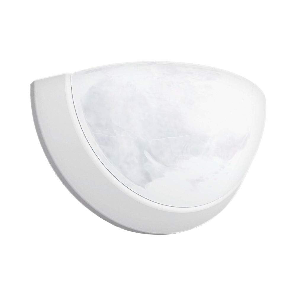 Euri Lighting EIN-WL51WH-1020cec, Indoor Half Moon Sconce, 9W, 810lm, 2700K, 90+ CRI, Dimmable, E-Star, CEC (CA Compliant), JA8, Damp Rated, Lamp