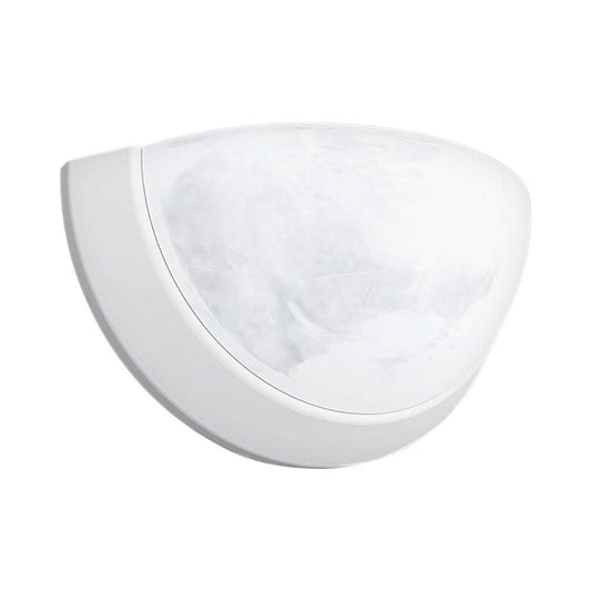 Euri Lighting EIN-WL51WH-1020cec, Indoor Half Moon Sconce, 9W, 810lm, 2700K, 90+ CRI, Dimmable, E-Star, CEC (CA Compliant), JA8, Damp Rated, Lamp