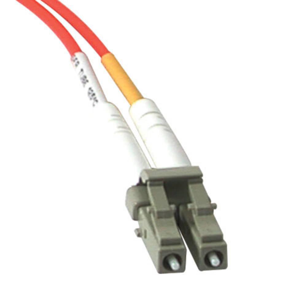 C2G/Cables to Go 33157 LC-SC 62.5/125 OM1 Duplex Multimode PVC Fiber Optic Cable, Orange (5 Meter)