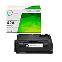 TCT 42A Toner Cartridge - Premium Compatible Replacement for HP 42A Q5942A Black Works with HP LaserJet 4240 4240N 4250 4250DTN 4250N 4250TN 4350
