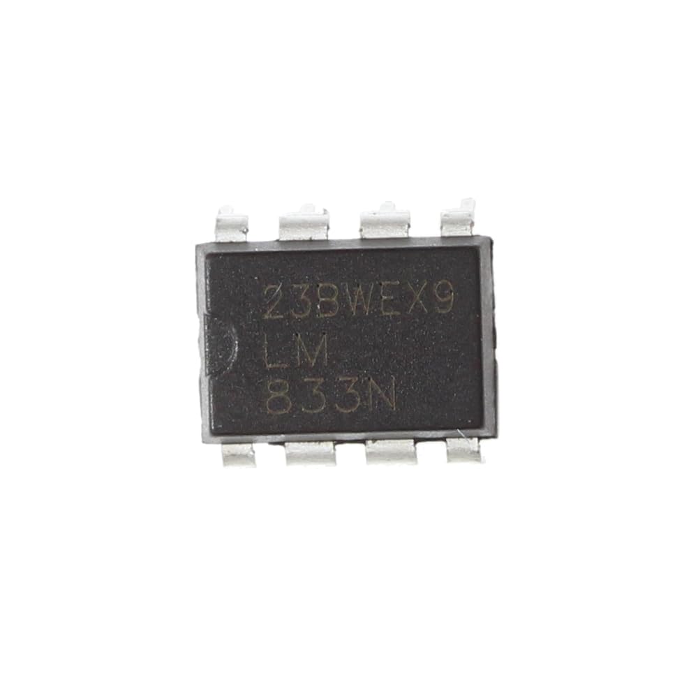 HUABAN 10 Pieces LM833N LM833 DIP-8 Dual High-Speed Audio Operational Amplifier Op Amp