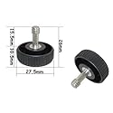 Desmond 2 x Long Screw 1/4" Camera Body/Tripod/Bracket Male & Female Threads