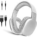 iJoy Ultra Wireless Over-Ear Bluetooth Headphones with Mic, Up to 10 Hours Playtime, Bluetooth Headset 33Ft Range with Backup AUX Cable & SD Slot…
