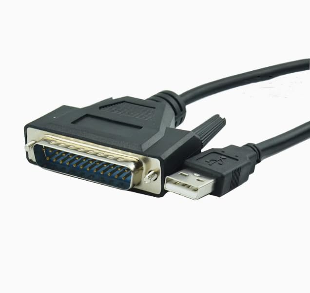 Ailsa Hexi USB-FANUC for Fanuc CNC Numerical Control Machine Tools Download Data Transmission Cable USB to 25-pin FANUC Gold-Plated high-Speed Stable