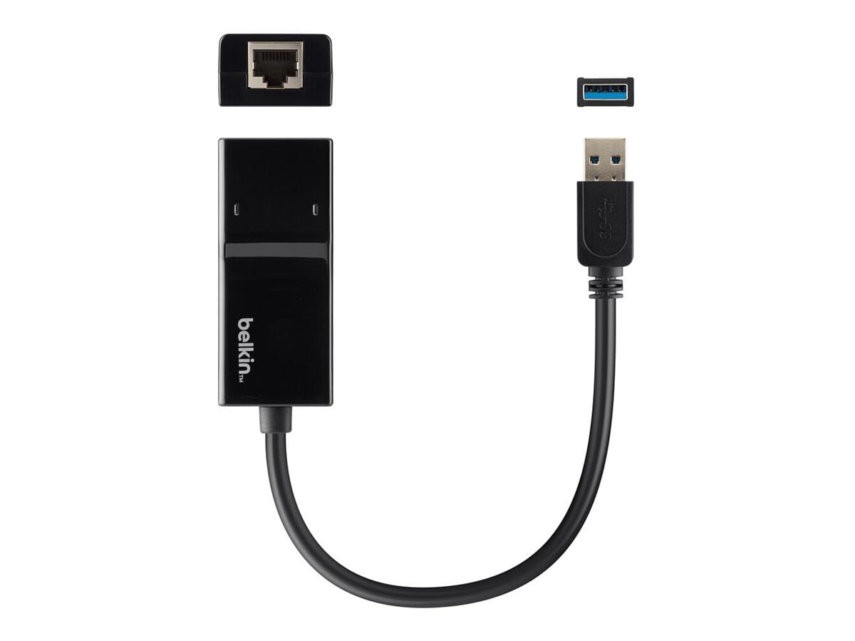 Belkin USB 3.0 Gigabit Ethernet Adapter for Laptop & PC