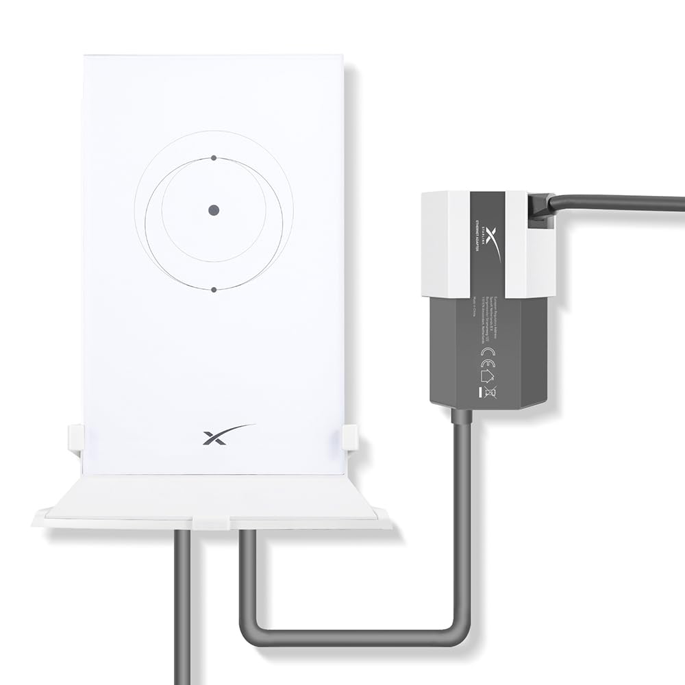 Sactulaz for Starlink Router ethenet Adapter Mount,Indoor Mounting Bracket for StarLink Ethernet Adapter Wall Mount The Gen 2 Router Ethernet Adapter