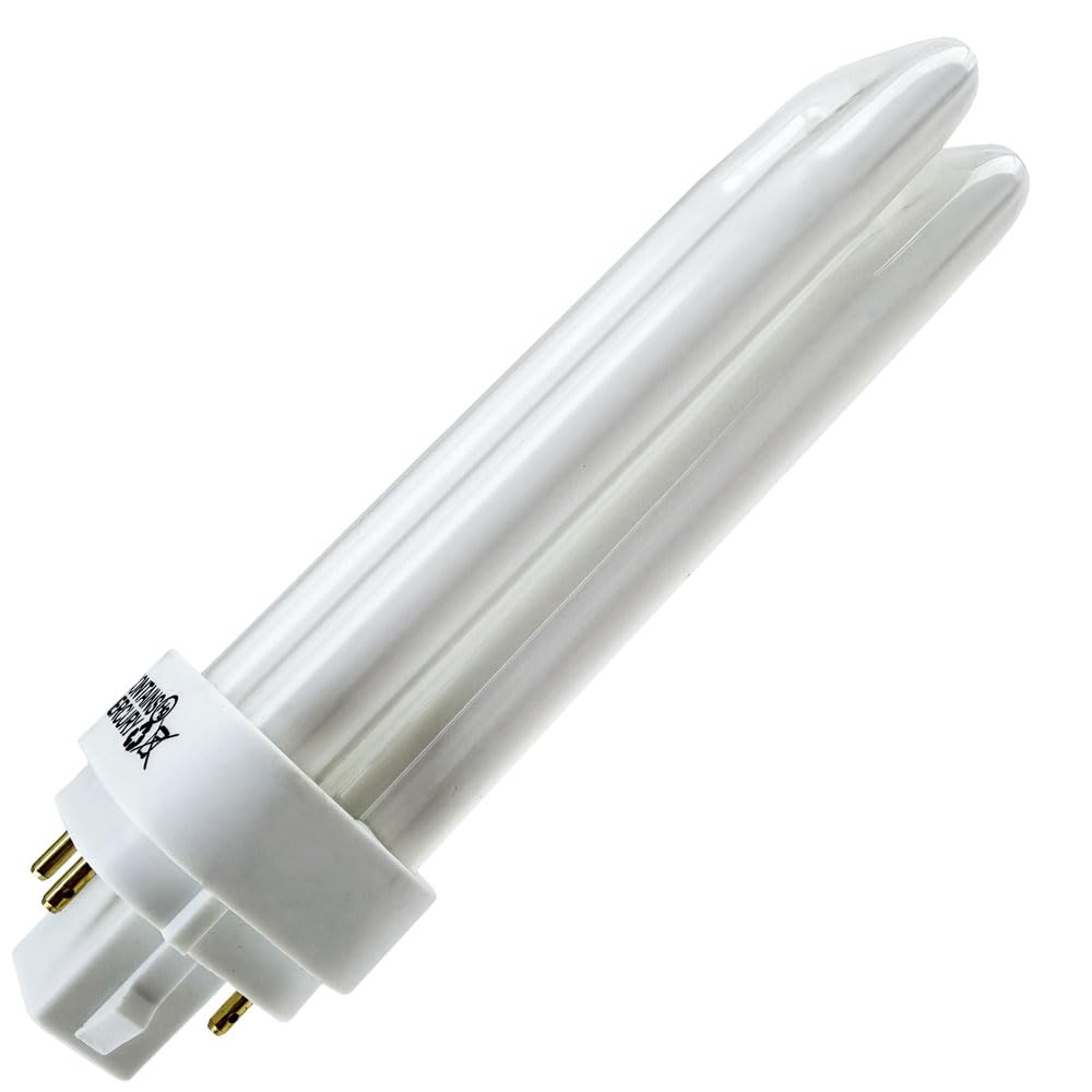 Industrial Performance CFQ18W/G24Q/827, Replaces GE 97598 / F18DBX/827/ECO4P, Sylvania 20683/CF18DD/E/827/ECO, Philips 383298/PL-C 18W/827/4P/ALTO, 18