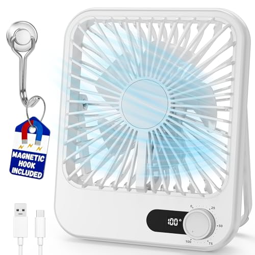 Zaardend Portable Travel Fan for Cruise Approved, 4000mAh Cruise Essentials 2026 Rechargeable Fan100 Speed Wind Adjustable, Small Travel Essentials
