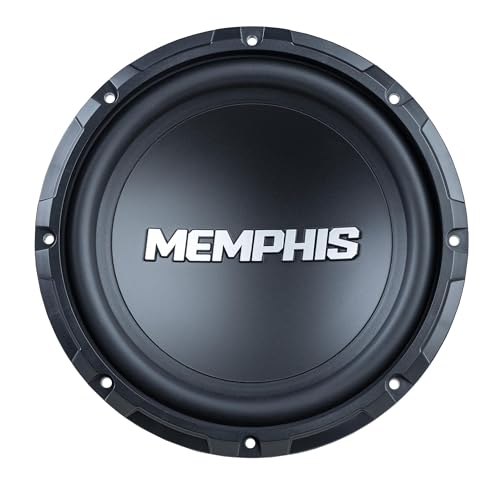 Memphis SRX1040V 10" Street Reference Single 4-Ohm Subwoofer - 300 wRMS