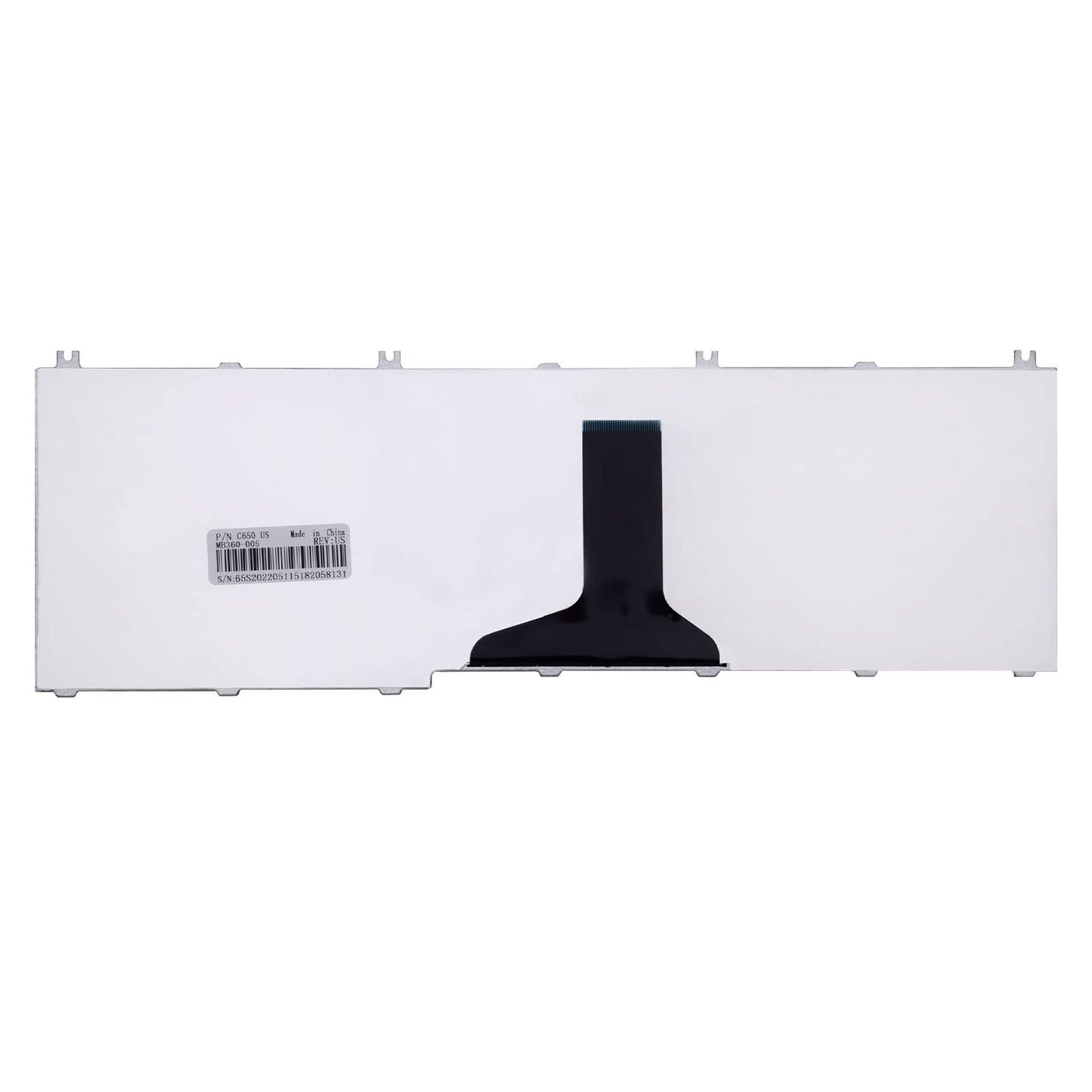 SUNMALL C655 Keyboard Compatible with Toshiba Satellite, Keyboard Replacement Compatible with Toshiba Satellite C655 L655 C755 L755 Series Laptop