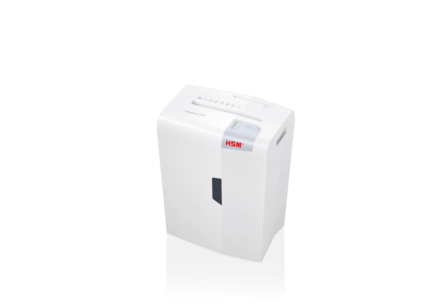 HSM of America Shredstar X10 Cross-Cut Shredder, 10 Manual Sheet Capacity