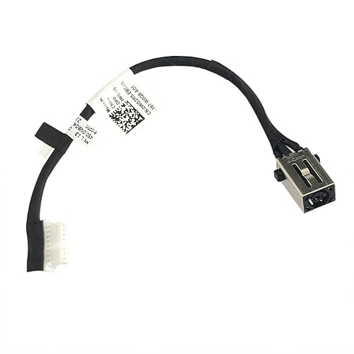 GinTai DC in Power Jack Charging Port Cable 0WG2R5 Connector Socket with Wire WG2R5 Replacement for Dell 3320 450.0NB04.0011 450.0 NB04 .0002