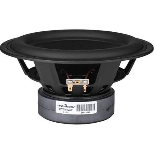 Wavecor SW215WA01 8-1/2" Balanced Drive Paper Cone Subwoofer 4 Ohm