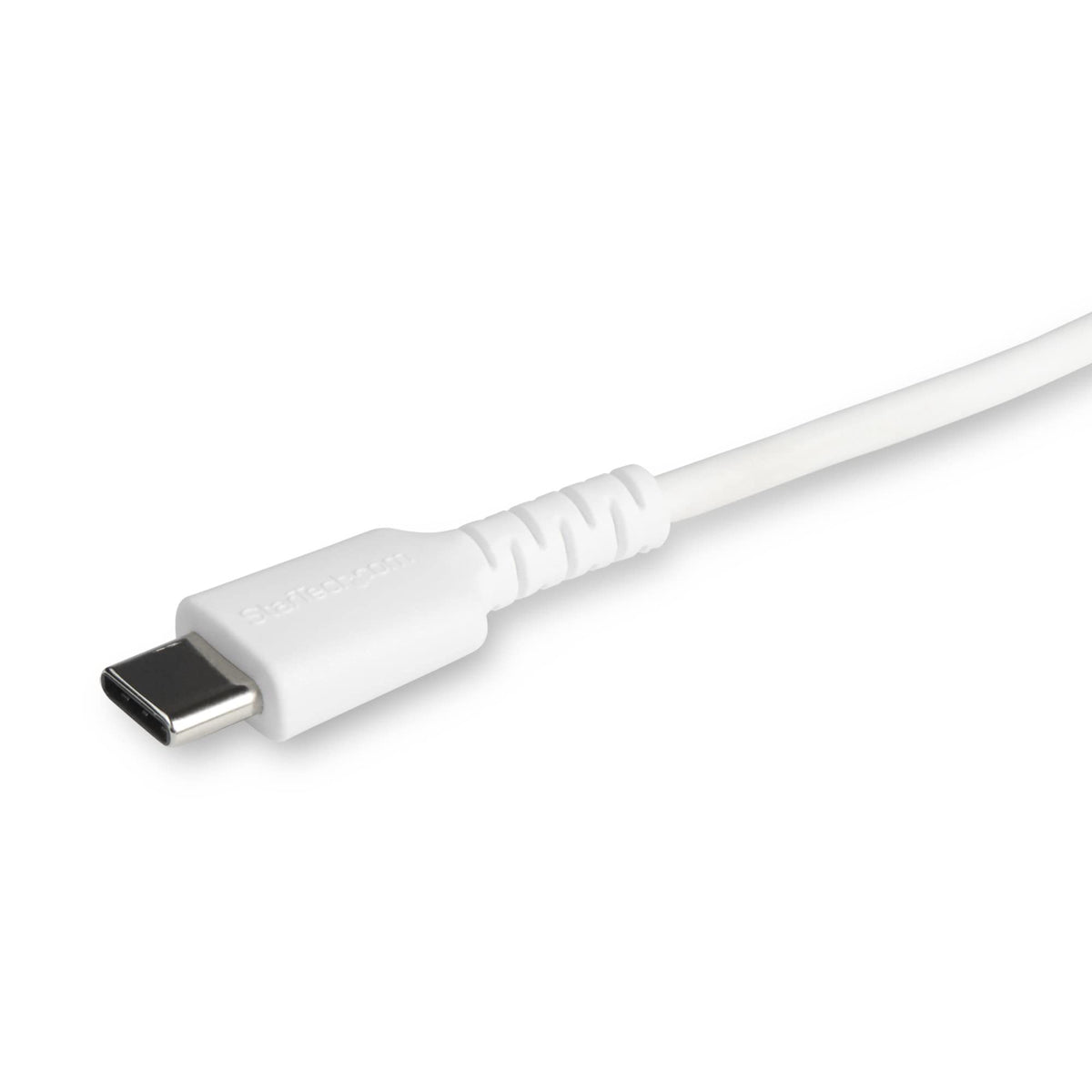 StarTech 6ft/2m USB-C to Lightning Cable White Rugged MFi (RUSBCLTMM2MW)