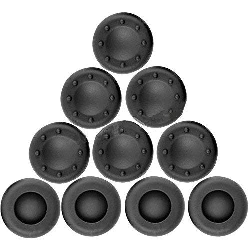 VizGiz 12 Pack Universal Thumbstick Grips PS4 Thumb Grip Analog Stick Covers Joystick Controller Cap Silicone Precision Rubber for PS4 Xbox ONE Xbox