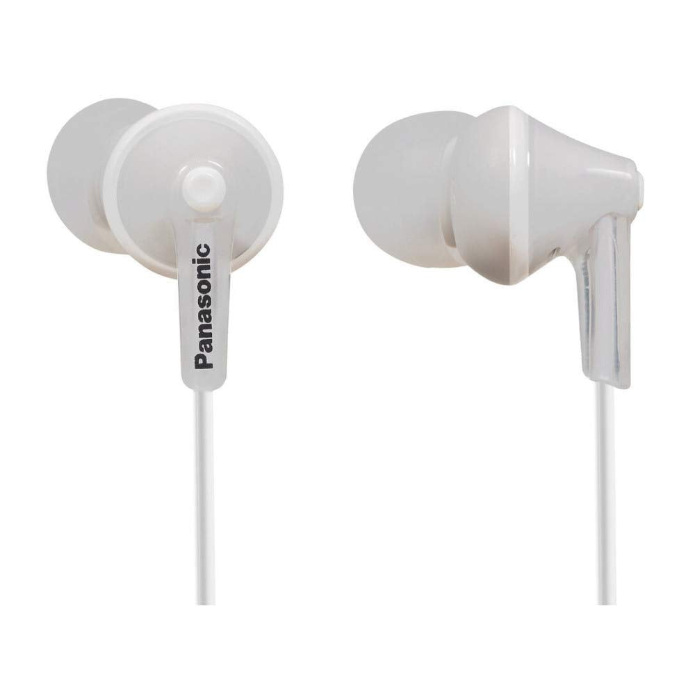 Panasonic Wired Earphones - Wired , White (RP-HJE125-W)