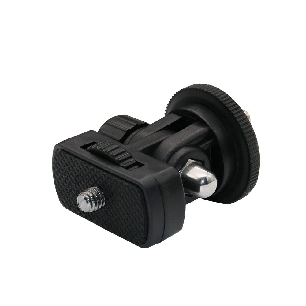 ThtRht 2 Pack Field Monitor Holder Quick Release Universal 1/4'' Screw Hot Shoe Mount Flash Bracket Cold Shoe Tilt 180 Degree Adjustable for Fill