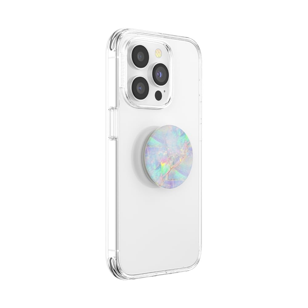 PopSockets Adhesive Phone Grip, Holder, Phone Stand, Fun - Opal