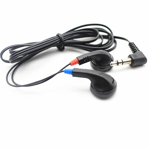 Saidbuds 100 Pack Bulk Classroom Earphones Disposable Earbuds Low Cost Headphones for Schools, Kids, Classrooms,Libraries (Black)