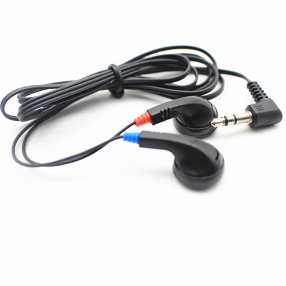Saidbuds 100 Pack Bulk Classroom Earphones Disposable Earbuds Low Cost Headphones for Schools, Kids, Classrooms,Libraries (Black)