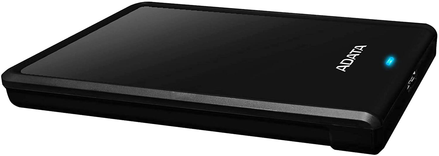 ADATA AHV620S-1TU3-CBK 1TB HV620S Slim External Hard Drive 2.5 USB 3.1 11.5mm Thick Black - (Storage > External Hard Drives)