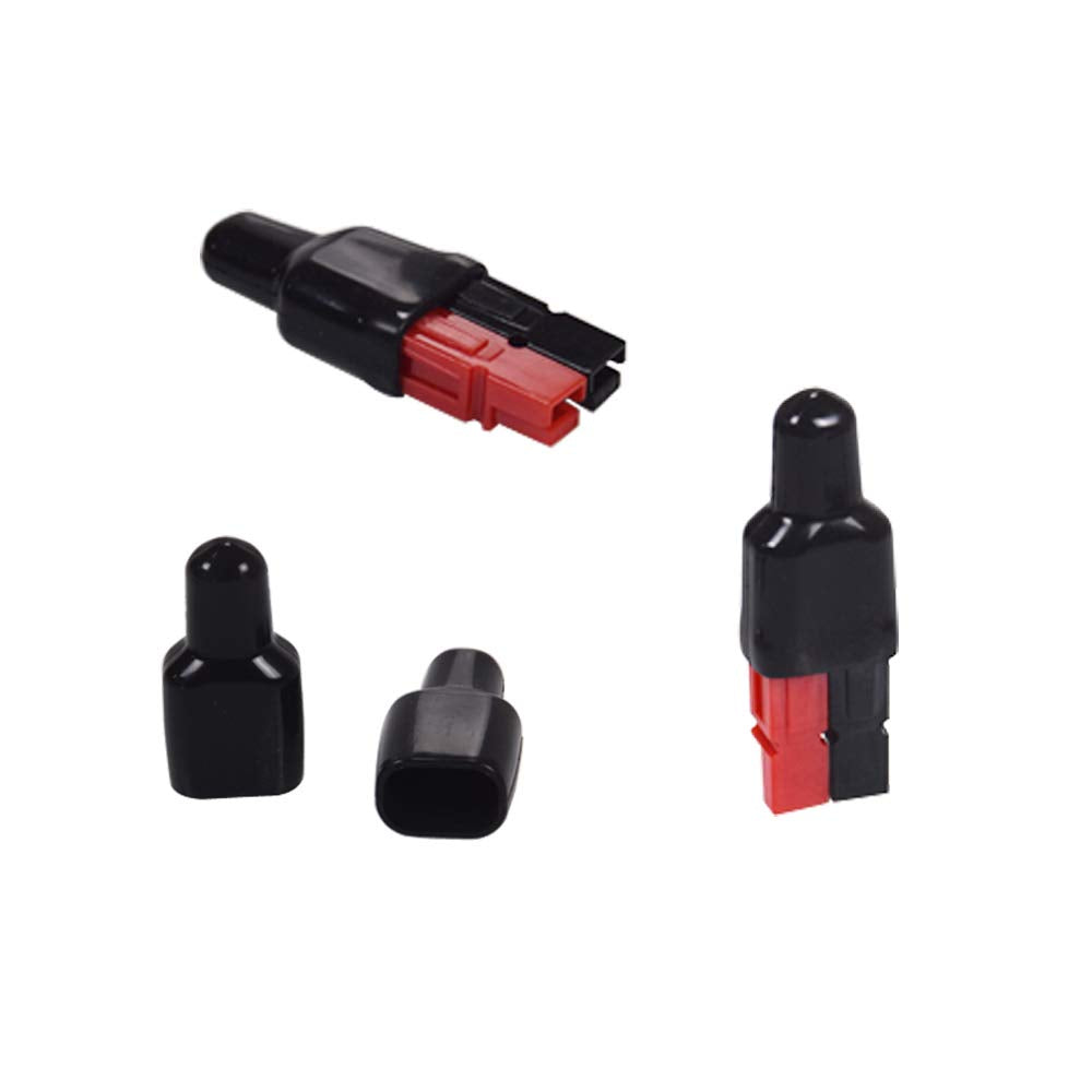 30A Battery Connectors Contacts Modular Power Supply Battery Connectors for 30 AMP 30 A,10 Pcs Black Housings+10 Pcs Red Housings+20 Pcs Contacts+10